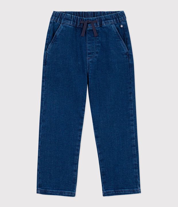 Pantal&oacute;n denim infantil azul