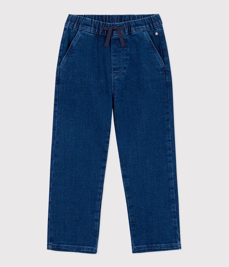 Pantal&oacute;n denim infantil azul