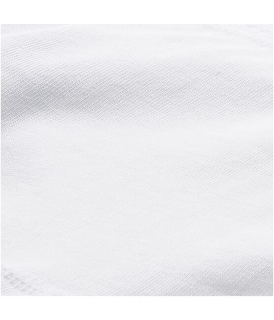 Bóxer liso para niña blanco ECUME