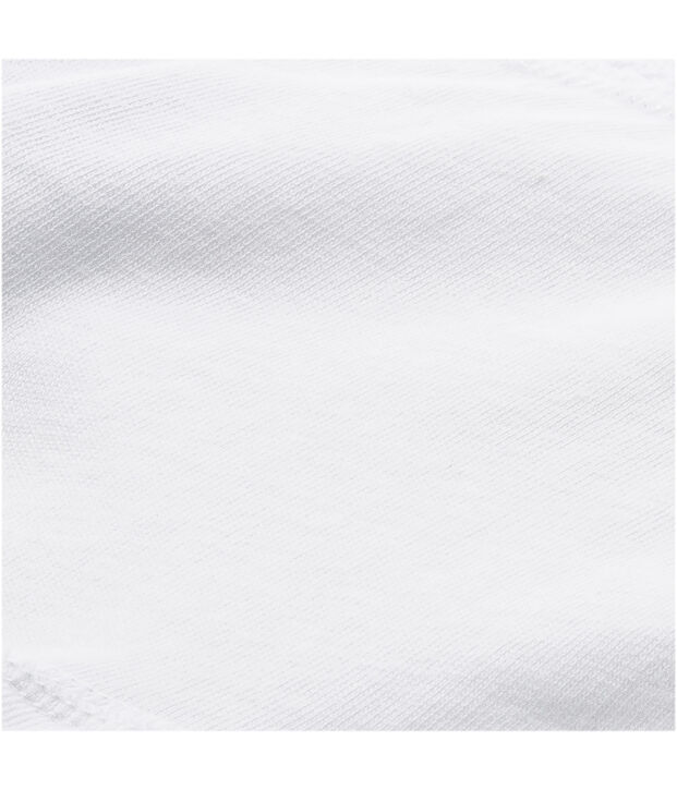 B&oacute;xer liso para ni&ntilde;a blanco