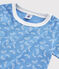 Pijama corto snugfit con estampado de plátanos de algodón de niño/niña variante 1