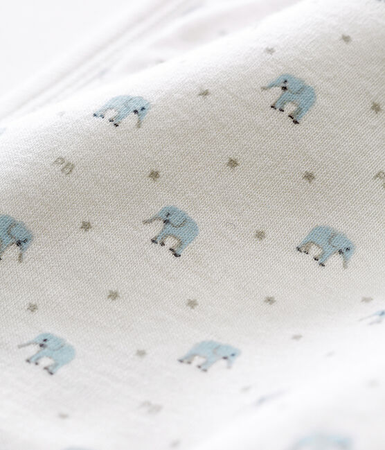 Babero estampado para bebé niño blanco MARSHMALLOW/blanco MULTICO