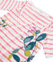 Camiseta de niña blanco MARSHMALLOW/rosa CUPCAKE