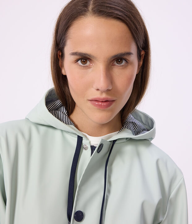 Chubasquero ic&oacute;nico unisex verde