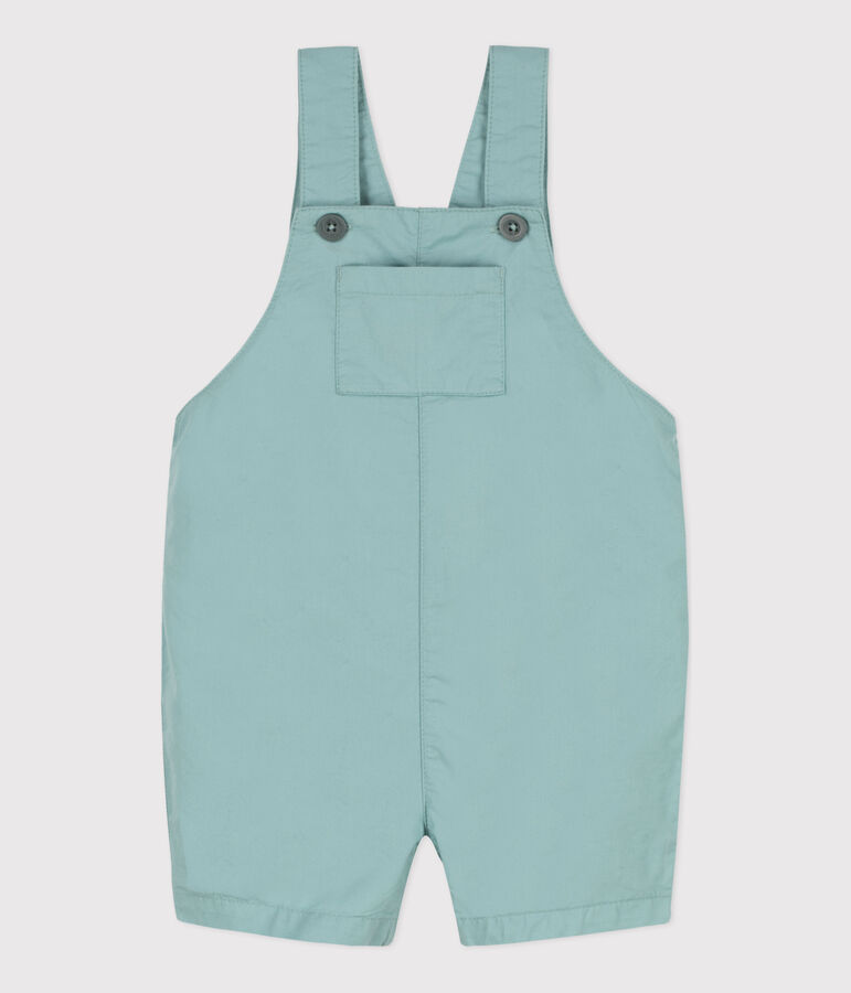 Peto corto de sarga para beb&eacute; verde