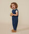 Mono denim de bebé sin mangas azul BLEU DELAVE