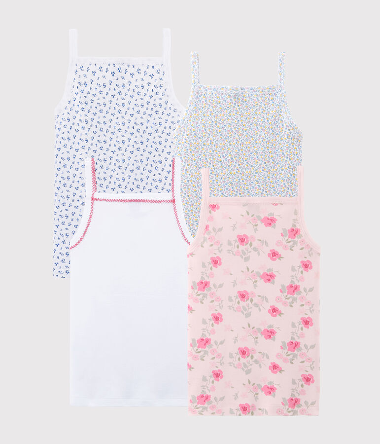 Juego sorpresa de 4 camisetas de tirantes para ni&ntilde;a multicolor