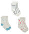 Lote de 3 pares de calcetines bebé variante 2