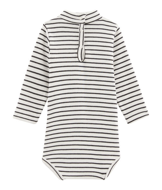 Body De Manga Larga Y Cuello Redondo Para Bebe Unisex Petit Bateau