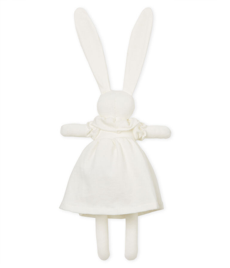 Dud&uacute; conejito refinado blanco