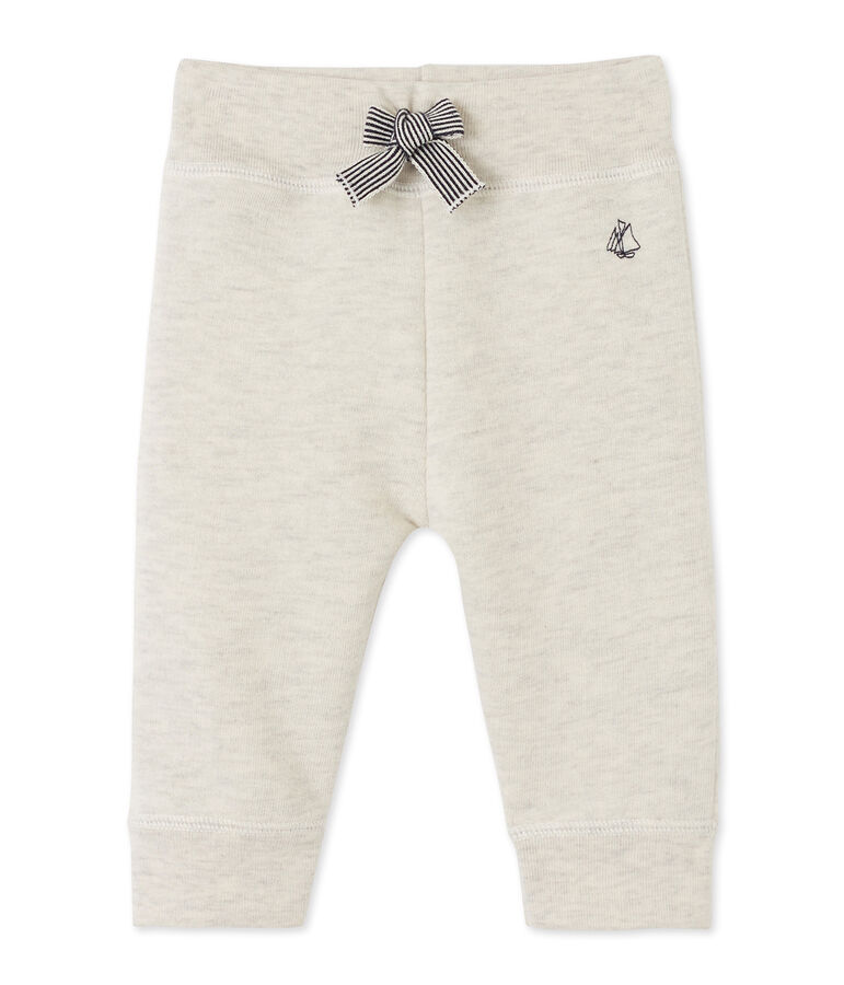 Pantal&oacute;n de jogging de beb&eacute; ni&ntilde;o en mulet&oacute;n beige