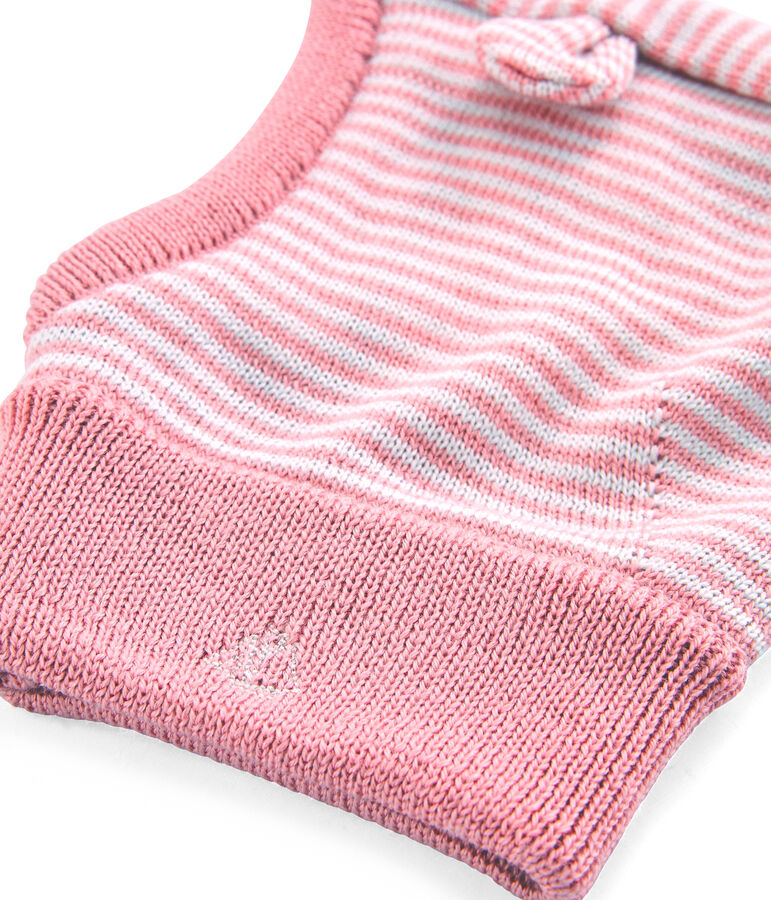 Pasamonta&ntilde;as para beb&eacute; unisex rosa/blanco
