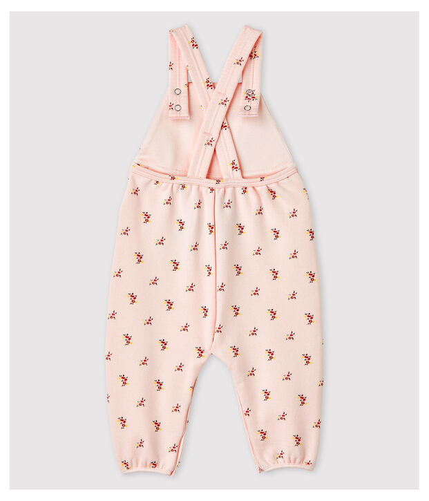 Peto estampado de mulet&oacute;n de beb&eacute; ni&ntilde;a rosa/multicolor
