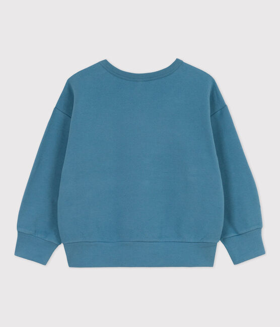 Sudadera de muletón para niño/niña azul LAVIS