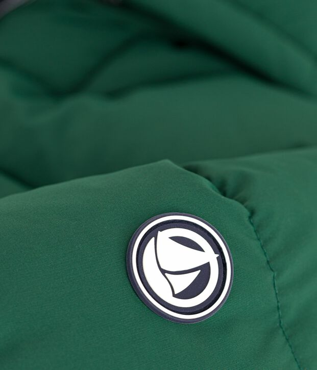 Plum&iacute;fero infantil liso verde