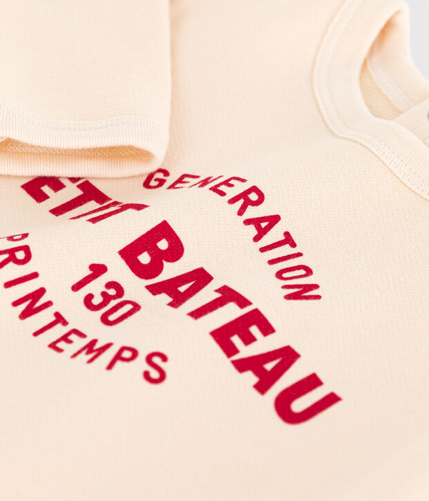 Sudadera de mulet&oacute;n de beb&eacute; crudo