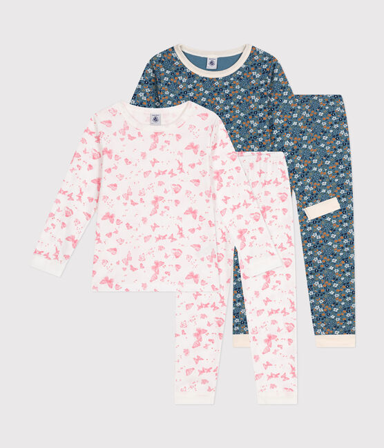 Juego de 2 pijamas infantiles de algodón variante 1