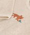 Pijama de terciopelo para bebé  beige MONTELIMAR CHINE