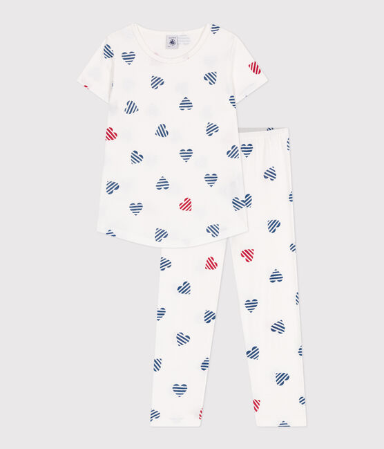 Pijama infantil de algodón con flores MARSHMALLOW/ SPI/ MULTICO