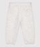 Pantalón mullido de bebé. beige MONTELIMAR CHINE
