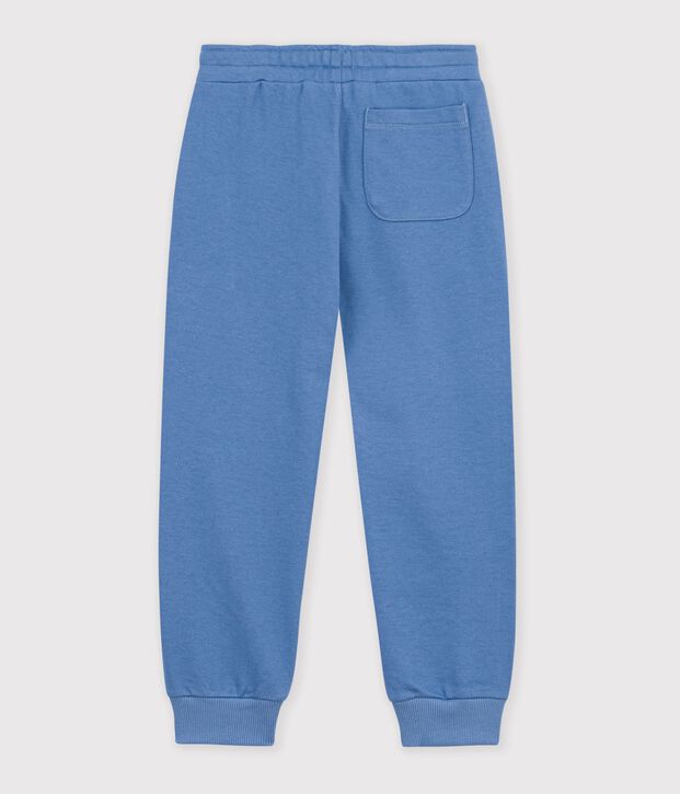 Pantal&oacute;n infantil de jogging de algod&oacute;n azul