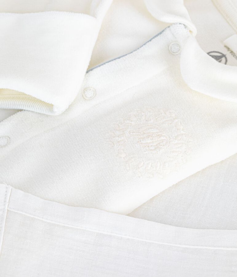 Caja de algod&oacute;n para reci&eacute;n nacido multicolor