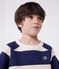 Sudadera infantil unisex de algodón a rayas azul MEDIEVAL/ AVALANCHE