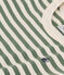 Camiseta a rayas de jersey ligero para niño verde CROCO/ AVALANCHE