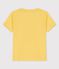 Camiseta de manga corta de algodón de niño amarillo ORGE