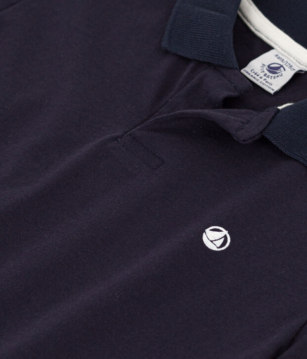 Polo de manga corta de algod&oacute;n para ni&ntilde;o SMOKING