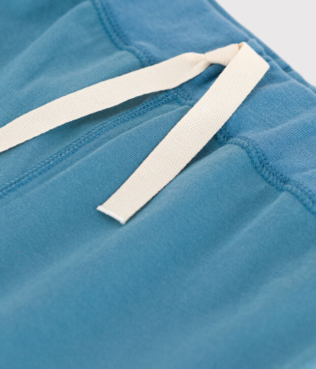 Bermudas de algod&oacute;n para ni&ntilde;o azul