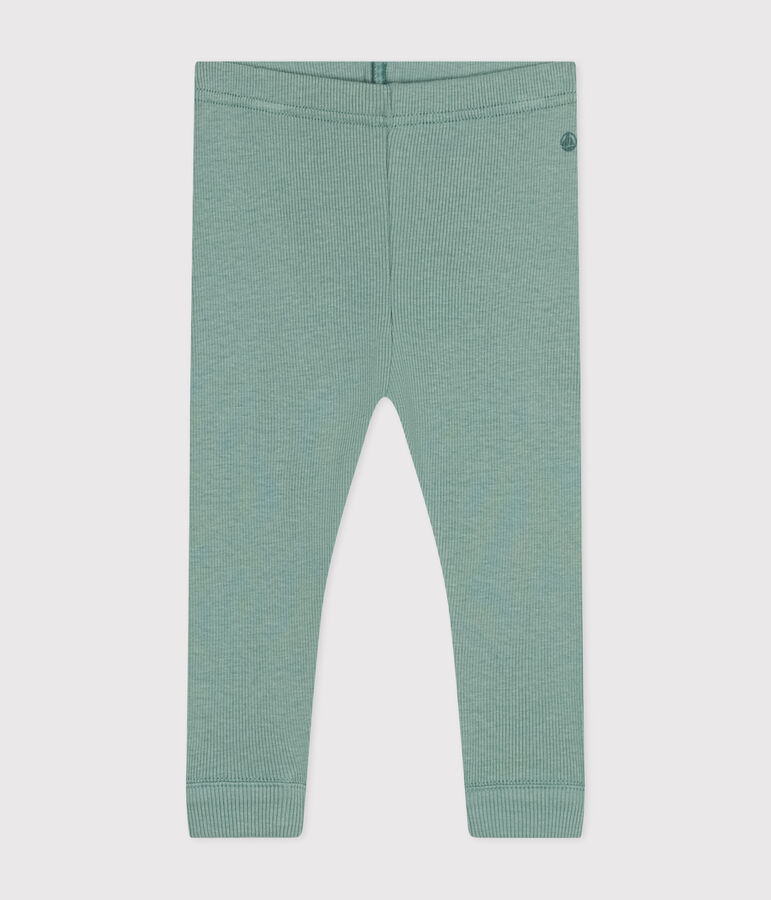 Leggings de algod&oacute;n para beb&eacute; verde