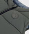 Chaqueta acolchada sin mangas de bebé verde THUYA