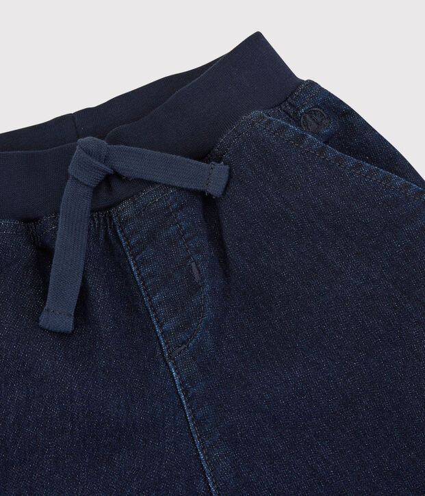 Bermudas vaqueras de ni&ntilde;o azul