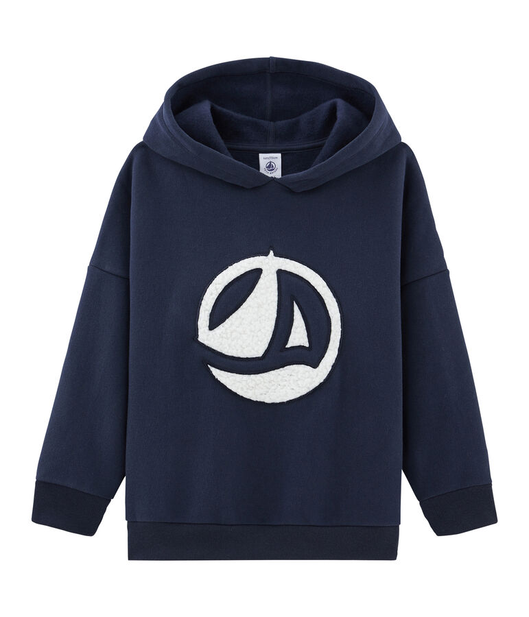 Sudadera infantil unisex azul SMOKING