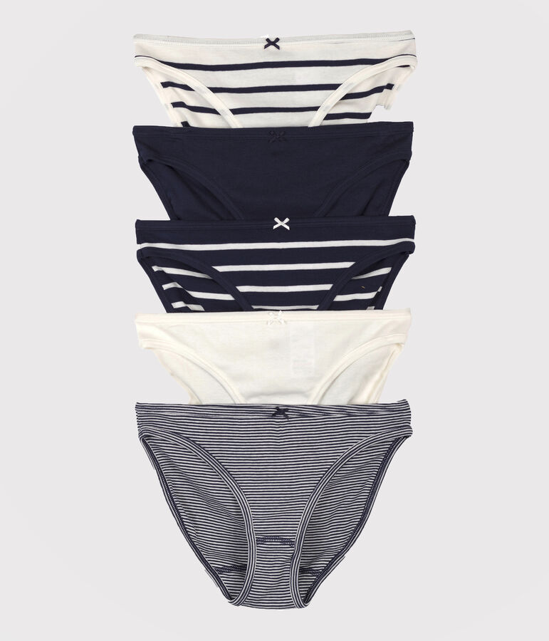 Lote de 5 braguitas para mujer multicolor