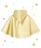 Capa de lluvia para bebé mixto amarillo DORE