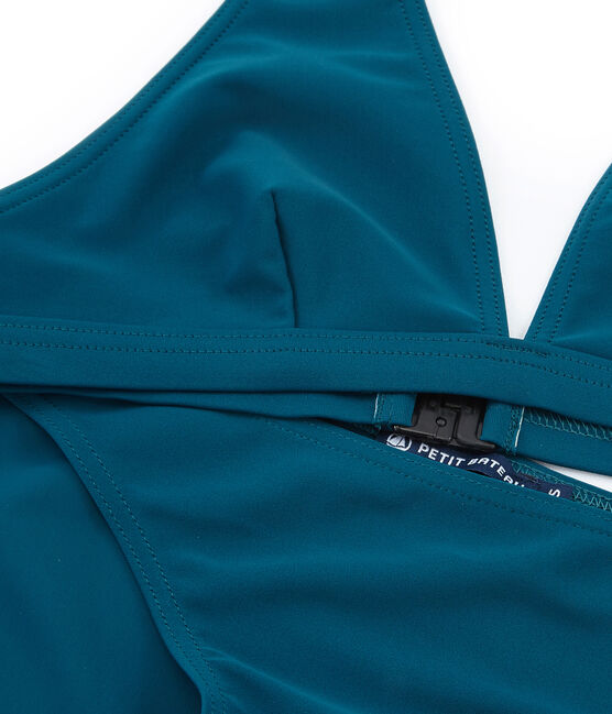 Traje de baño 2 piezas para mujer verde PINEDE