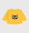 Sudadera de felpa para bebé amarillo DAISY
