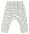 Pantalón de muletón ligero para bebé niño blanco MARSHMALLOW/blanco MULTICO