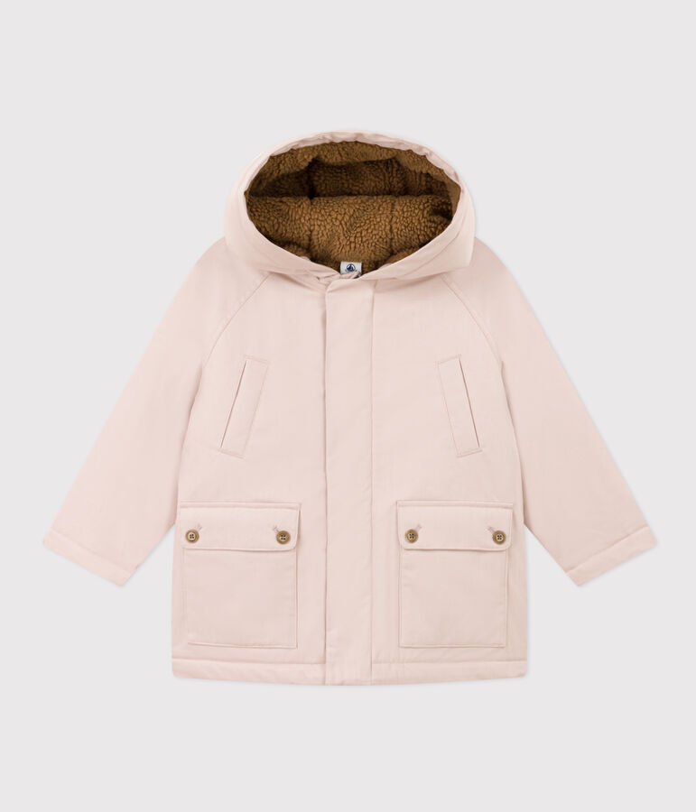 Parka de ni&ntilde;a/ni&ntilde;o rosa