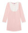 Camisón milrayas para niña rosa GRETEL/blanco LAIT