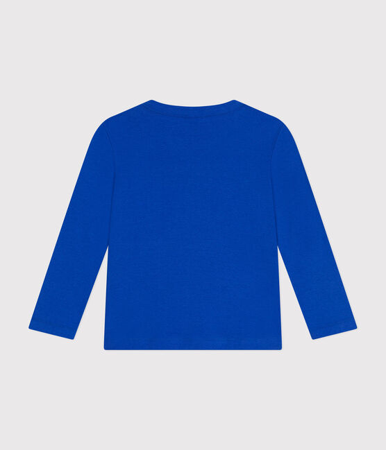 Camiseta de manga larga de punto para niño/a azul CALVIN