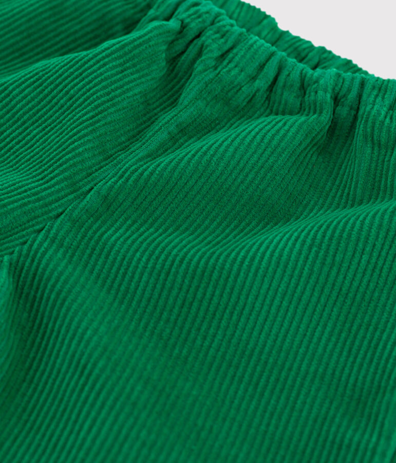 Pantal&oacute;n de pana para beb&eacute; MATCHA
