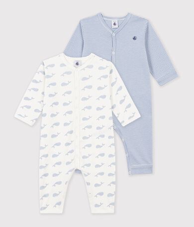 Juego de pijamas sin pies de algod&oacute;n estampado para beb&eacute;