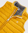 Chaleco acolchado para bebé amarillo BOUDOR