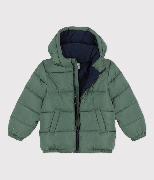 Chaqueta alcolchada para ni&ntilde;a / ni&ntilde;o verde