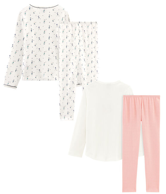 Lote de 2 pijama para niña pequeña variante 1
