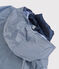 Cortavientos 3 en 1 reciclado para mujer azul SMOKING/blanco MARSHMALLOW
