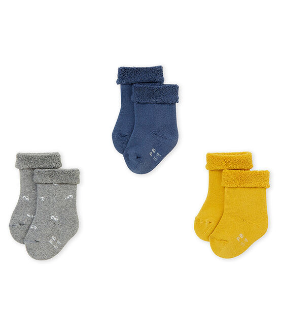Lote de tres pares de calcetines mixtos de bebé variante 2